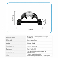 Lagerhallen-Deckenventilator Kugelförmiger Aufhängungssatz Schwerlast-Ventilator-Aufhängungskugel Ersatz-Hardware Ersatzteile