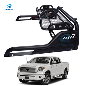 Negro deportes Roll Bar 4X4 camioneta negro rollo Bar con equipaje cesta apto para <span class=keywords><strong>2019</strong></span> <span class=keywords><strong>tundra</strong></span> - Product Image 1
