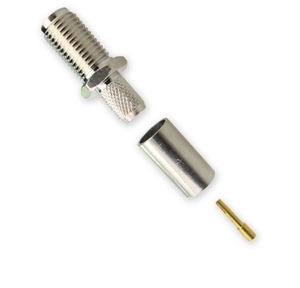 ขั้วต่อแบบจีบตัวเมียชุบนิกเกิล SMA-K-3 สำหรับสายเคเบิล 50-3/LMR195/RG58 - Product Image 3