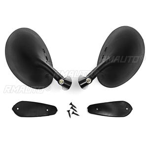 California Style Universal Car Classic Retro <b>Door</b> Wing Side <b>Mirror</b> Rearview Vintage Matte Black L+R - Product Image 4