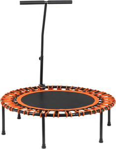 Trampolino da ginnastica portatile con barra regolabile sicura per interni per adulti <span class=keywords><strong>Mini</strong></span> trampolino pieghevole Fitness - Product Image 5