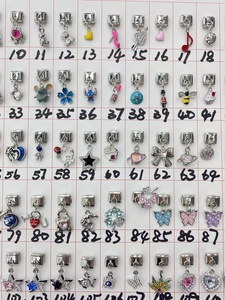 Nuevo Módulo de Eslabón de Charm Italiano con Gancho, Pulsera de Charm Italiano Individual de Acero Inoxidable con Gancho - Product Image 3