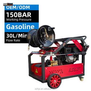 Déboucheur de canalisations et de drains professionnel 30M avec enrouleur de tuyau pour nettoyage de caniveaux et égouts - Product Image 3