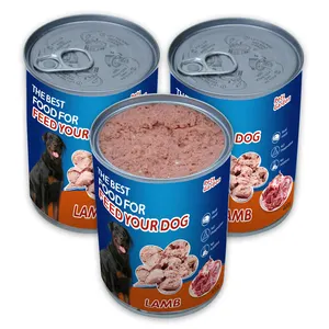 Rasa domba anjing dan kucing makanan anjing Multivitamin kesehatan pencernaan hewan peliharaan basah makanan pabrik