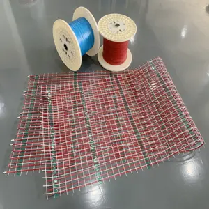 D110V300W201010 Energy Saving And Environmental Protection Heated Cable Electric Underfloor Heating Mat With CE Approved