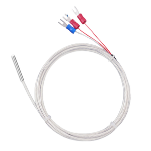 Sensor de Temperatura PT100/PT1000 Flexible con Sonda de 4mm de Diámetro, Detector de Resistencia de 3 Cables, Termómetro - Product Image 2