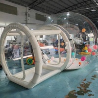 Offre Spéciale annonçant la tente transparente gonflable de Chambre de ballon de bulle de dôme de PVC pour la partie d'enfants