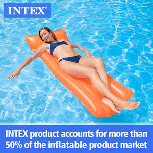 <span class=keywords><strong>Intex</strong></span> 59717 Neon Frost Air Mats para adultos Coloridas esteras de aire transparentes Niños Piscina Fila flotante inflable Fila flotante - Product Image 5