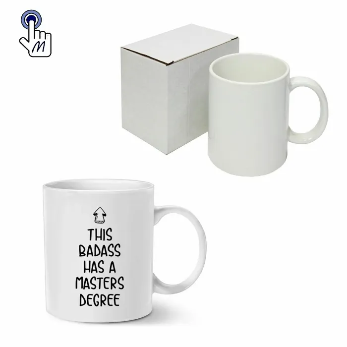 Custom Logo factory price coffee porcelain white sublimation blank christmas mugs ceramic cups 11oz