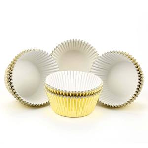 Impresionantes 100 Moldes de Papel de Aluminio para Cupcakes con Envase de Tubo de PVC, Resistentes al Aceite, para Hornear Muffins y Pasteles - Product Image 6