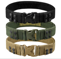 Ceintures tactiques de sécurité personnalisées Oxford Prix d'usine Noir Vert Kaki Ceintures d'extérieur pour hommes