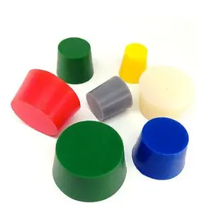 Rubber Seal Rubber Bung For Tube Or Bottle Sealing Could Add Hole Cut Custom Hole Plug