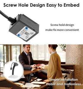 MS430 2D görüntü endüstriyel sabit barkod tarayıcı barkod tarama makinesi gömülü barkod tarayıcı modülü ile entegre - Product Image 6