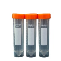 Tube de centrifugeuse d'essai en plastique PP stérile à fond conique de haute qualité 50ML pour laboratoire