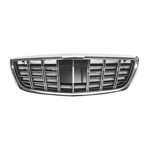 กระจังหน้าสไตล์ Brabus สำหรับ Mercedes-Benz S-Class W222 ผลิตจากพลาสติก ABS อะไหล่ทดแทนใหม่ ปี 2014-2022 - Product Image 3