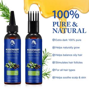 Suero Vegano Nutritivo para el Cuidado del Cuero Cabelludo, Contra la Caída del Cabello, Venta al Por Mayor, Fabricante, Fórmula Personalizada, Marca Privada, <span class=keywords><strong>Aceite</strong></span> Capilar de Romero - Product Image 4