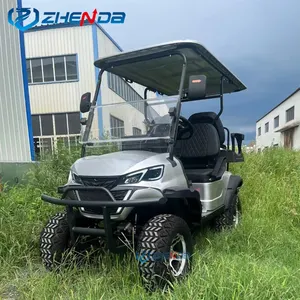 Zhenda 60V 4 roues 4 places Golf buggy 2023 nouveau voyage chinois club électrique Scooters chariot de golf électrique