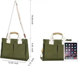 Новая Женская Ручная сумка на заказ, сумка-кошелек, сумки с несколькими карманами, повседневные рабочие сумки для путешествий
