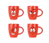 Mug de voyage minimaliste en céramique pour café et thé avec glaçure colorée, haute qualité, marque JSD, retour à l'école