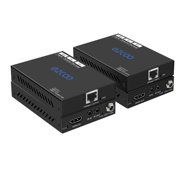 HDMI 2.0 Extender HDBaseT 70M RS232 POE FUNCTION 230ft 1080P Ethernet HDCP2.2