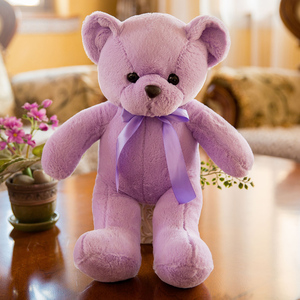 Barato de gran tamaño ojo grande lindo marrón San Valentín animal de peluche personalizado osos de peluche gigantes oso de peluche almohada de felpa para boda - Product Image 2