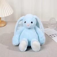 Peluches Lapin Personnalisées avec Logo par Sublimation, Jouets en Peluche Lapin Kawaii, Adorables Peluches Lapin Personnalisées, Cadeau pour Enfants Noël