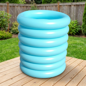 Meilleur prix, piscine gonflable pour enfants fabriquée en Indonésie, 100% personnalisable, anneaux en PVC EN71, pour divertissement aquatique extérieur des enfants - Product Image 2