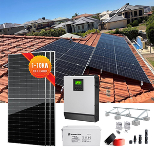 Panneau Solaire ชุดคอมเพลท10KW 8KW 5KW 3KW 15KW 20KW ระบบพลังงานแสงอาทิตย์5000W สำหรับ SWS-3-15KW-OFF เชิงพาณิชย์ pann - Product Image 4