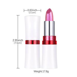 Lápiz Labial Camaleón Metálico Multichrome Brillante al por Mayor, Lápiz Labial de Larga Duración con Purpurina para Maquillaje de Labios Brillante para Fiestas de Cosplay - Product Image 5