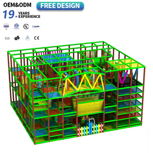 BSCI-Compliant Multi-Level Kids Indoor Playground Equipment for Children with Soft Role Play Areas and Forest Explorer Theme - Product Image 6
