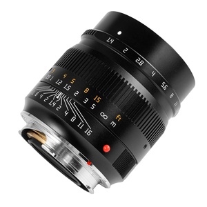 TTArtisan 50mm F1.4 ASPH Marco completo Sin espejo Gran apertura Metal 62mm para RF R5 R6 para Z ZFC para E A7III L-Mount - Product Image 1