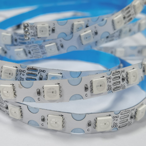 شريط إضاءة ذكي WS2812B SMD5050 <span class=keywords><strong>RGB</strong></span> <span class=keywords><strong>LED</strong></span> مرن 5 مم/8 مم/10 مم مع تحكم عبر USB/واي فاي/تطبيق، نحاسي بجهد 5 فولت/12 فولت/24 فولت تيار مستمر - Product Image 6