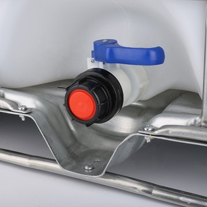 Adaptateur de réservoir fourre-tout IBC avec vanne de remplacement à filetage grossier DN50 62mm pour raccords de tuyauterie chimiques IBC pour applications de réservoir d'<span class=keywords><strong>eau</strong></span> - Product Image 4
