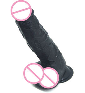 Volwassen Speelgoed Groothandel 9.84 Inch G-Spot Stimulatie Levensechte Cock Vagina Anale <span class=keywords><strong>Sex</strong></span> Toy Faak Zachte Realistische Dildo Met zuignap - Product Image 5