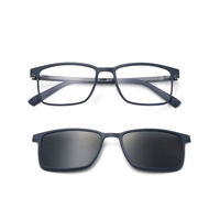 Clip magnétique sur montures de lunettes optiques pour femmes Lunettes de créateurs de marques célèbres