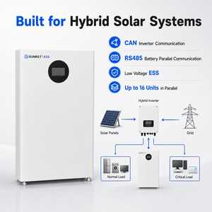 Batería LiFePO4 Certificada UL1973 de 16 kWh, 51.2 V, 314 Ah, 8 kW, CAN RS485, IP65 para Sistemas de Almacenamiento de Energía (SAE) Residenciales y Comerciales - Product Image 4