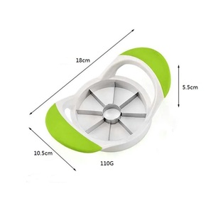 Hot-bán tiện ích nhà bếp lưỡi thép không gỉ Apple Slicer corer groente trái cây cắt Apple Cutter - Product Image 1