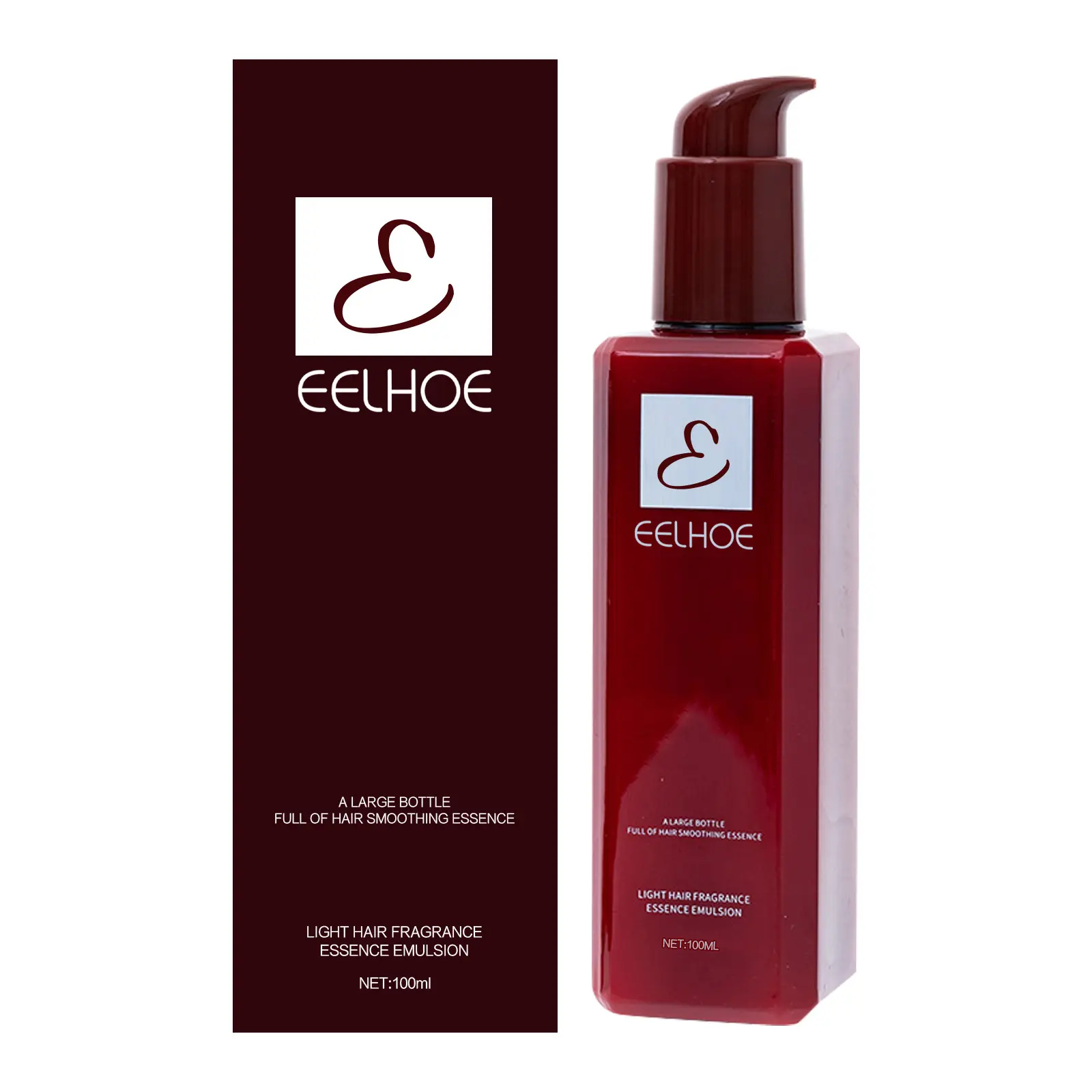 Eelhoe Bifurcation Repair Moisturizing Fluffy Wash Free Anti Frizz Hair Serum Hair Smoothing Essence