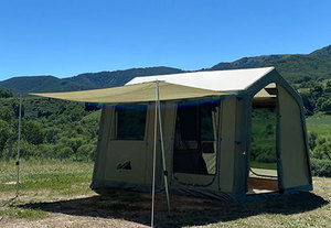 Camping familial de luxe, imperméable et coupe-vent, 2 chambres, grand hôtel, villas, tente de camping portable - Product Image 2