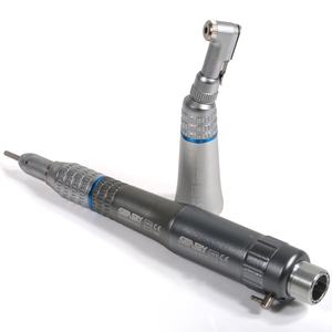 ¡Gran venta! Pieza de mano <span class=keywords><strong>Dental</strong></span> de baja/baja velocidad Kit de Motor de aire de cono de Nariz recta de contraángulo de 2 orificios compatible con Midwest E-type - Product Image 4