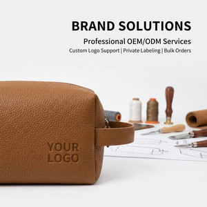 Bolsa Organizadora de <span class=keywords><strong>Maquillaje</strong></span> de Cuero PU con Logotipo Personalizado, Acolchada, Impermeable, Duradera, Portátil, para Viajes - Product Image 5