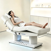 Cama de Belleza Eléctrica de PVC de Alta Gama con Mesa Calefactable Inteligente para Spas, Procedimientos Cosméticos Menores, Tatuajes y Tratamientos de Inyección