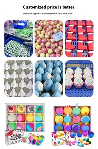 Oem Sadoer – Lot de 6 bombes de bain exfoliantes, nourrissantes, hydratantes, éclaircissantes et apaisantes aux fruits pour <span class=keywords><strong>spa</strong></span> à domicile - Product Image 5