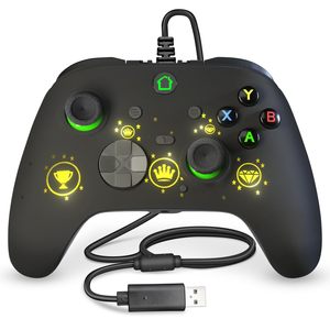 <span class=keywords><strong>Control</strong></span> <span class=keywords><strong>de</strong></span> Juego <span class=keywords><strong>con</strong></span> Cable <span class=keywords><strong>Compatible</strong></span> <span class=keywords><strong>con</strong></span> <span class=keywords><strong>Xbox</strong></span> <span class=keywords><strong>Series</strong></span>, para <span class=keywords><strong>Xbox</strong></span> <span class=keywords><strong>One</strong></span> <span class=keywords><strong>X</strong></span>/S y PC, <span class=keywords><strong>con</strong></span> Luz RGB - Product Image 1