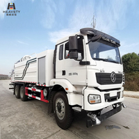 HEAVSTY Nouveau Camion Automatique Diesel Anti-Poussière avec Suppression de la Poussière, Réservoir de 19 m³ et Canon à Brouillard de 60 m pour Shacman Delong CLD5250TDYSX6