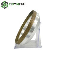 Roue diamantée en forme de bol TIDY JY-A-04 pour machine à chanfreiner, polissage et meulage des bords de verre 150x5x10mm