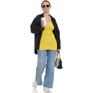 T-shirt pour femme en coton et élasthanne, col rond, manches courtes, extra long, respirant, jersey, multi-pack - Product Image 5