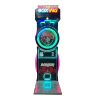 Machine de boxe électronique d'arcade à monnayeur avec jeu de frappe sur cible et système de rachat de tickets