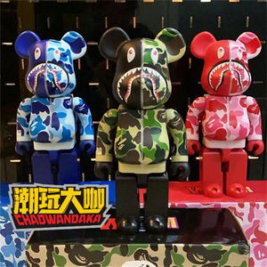 Cao Phiên Bản Bearbrick 400% 28Cm Bạo Động Gấu Trang Trí Di Chuyển Đồ Chơi ABS Hành Động Hình Gấu Hình Đồ Chơi Bearbrick - Product Image 6