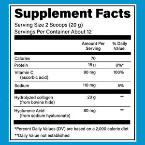 Mariene collageenpeptiden poeder 246G Verbetert het collageen van het lichaam met essentiële voedingsstoffen Mariene collageenpeptiden supplement - Product Image 4